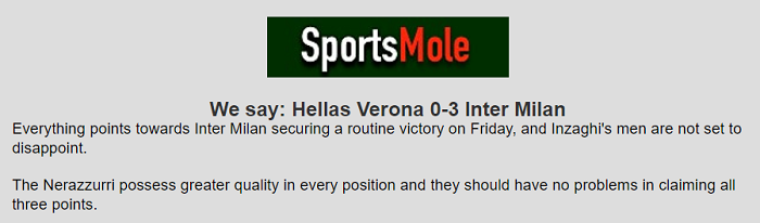 Dự đoán Verona vs Inter Milan (1h45 28/8) bởi chuyên gia Oliver Thomas - Ảnh 1