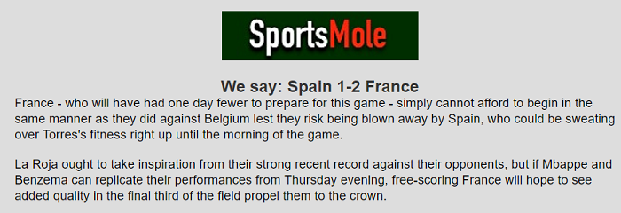 Dự đoán Tây Ban Nha vs Pháp (1h45 11/10) bởi chuyên gia Ben Knapton - Ảnh 1