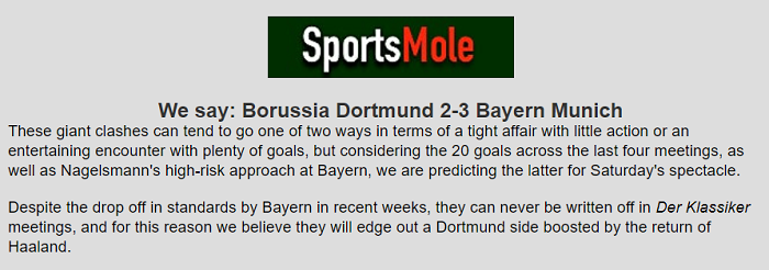 Matthew Tranter dự đoán Dortmund vs Bayern Munich, 0h30 ngày 5/12 - Ảnh 1