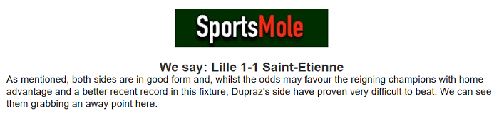 James Mackenzie dự đoán Lille vs Saint-Etienne, 3h ngày 12/3 - Ảnh 1