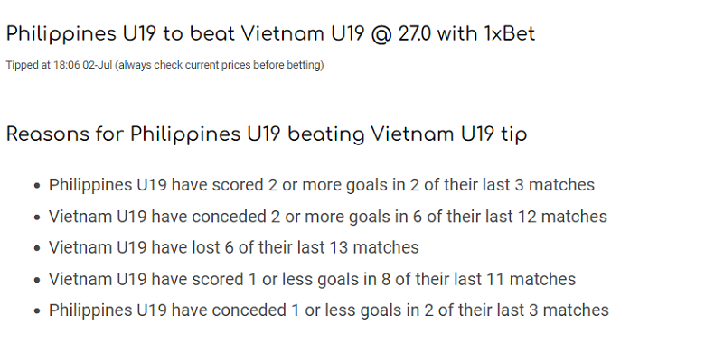 Frog The Gamebler dự đoán U19 Philippines có thể tạo ra bất ngờ trước U19 Việt Nam