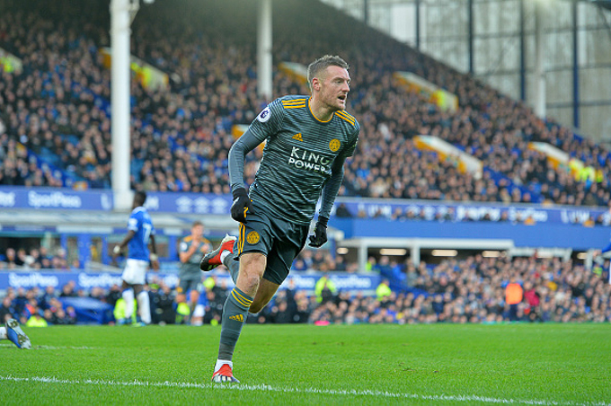 Kết quả Everton 0-1 Leicester City: Vardy ghi bàn đầu tiên trong năm mới