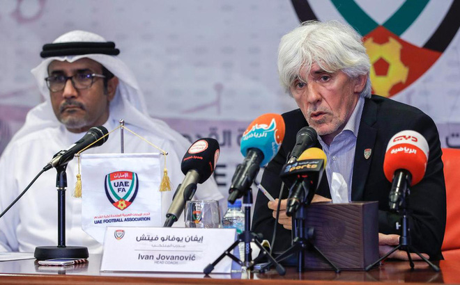 Ra mắt UAE, HLV Ivan Jovanovic tuyên chiến với thầy Park 