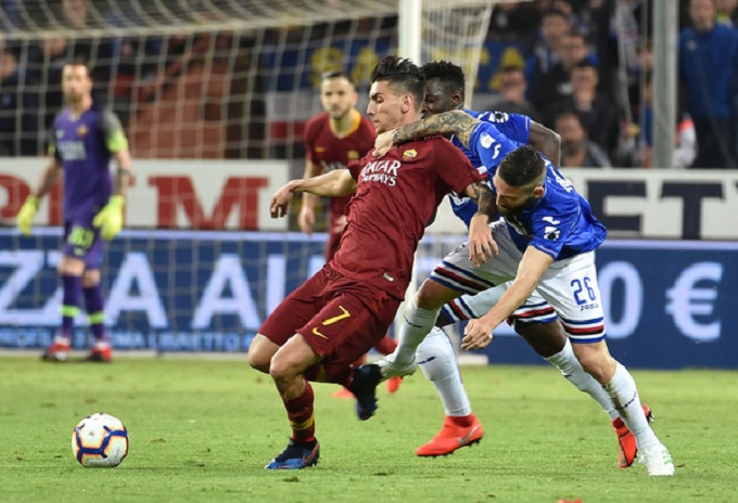 Nhận định AS Roma vs Sampdoria, 21h00 ngày 3/1