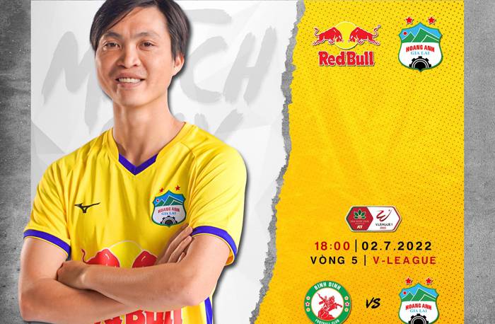Đội hình ra sân chính thức Bình Định vs HAGL, 18h ngày 2/7