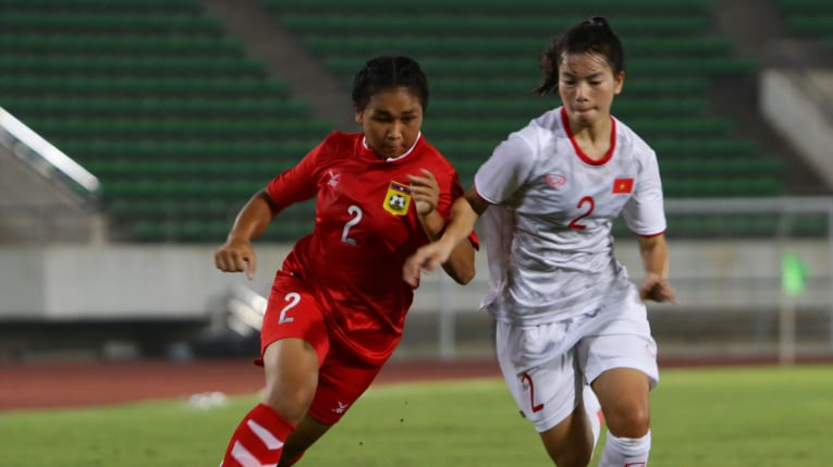 Kết quả U16 nữ Việt Nam 1-0 U16 nữ Lào: Khởi đầu thuận lợi