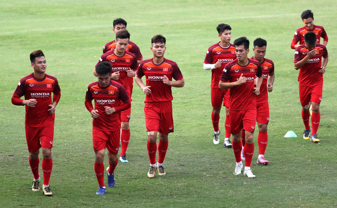 U23 Việt Nam hào hứng trong ngày đầu đủ quân số