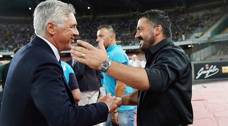 CHÍNH THỨC: Gattuso thay thế Ancelotti dẫn dắt Napoli