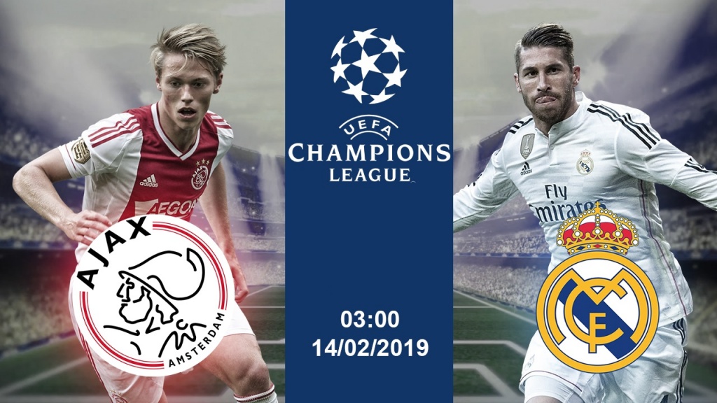 Nhận định Ajax vs Real Madrid, 03h00 14/2 (Cúp C1 châu Âu)