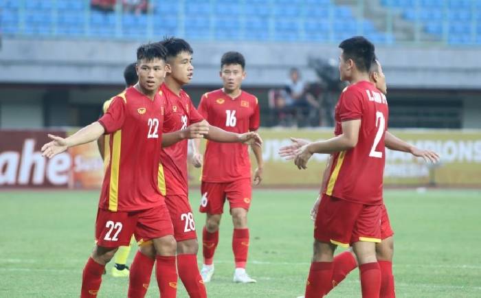Đội hình ra sân chính thức U19 Việt Nam vs U19 Thái Lan, 15h30 ngày 15/7