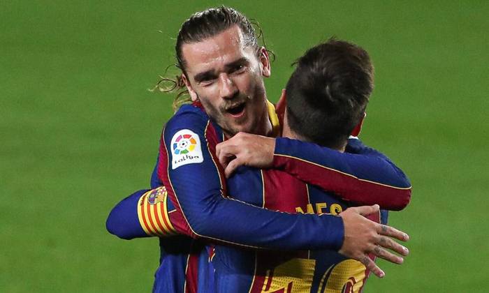 ‘Cặp bài trùng’ Messi - Griezmann lợi hại nhất La Liga 2020/21