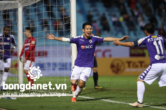Kết quả tỷ số Hà Nội FC 5-0 Than Quảng Ninh - vòng 1 V-League 2019