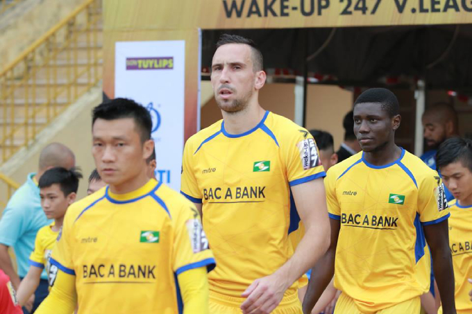 Vòng 18 V.League: SLNA thiệt quân trước trận gặp Nam Định