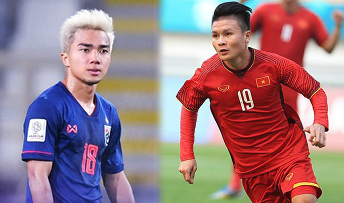 Đội hình dự kiến Thái Lan vs Việt Nam (19h 5/9): Chanathip so giày Quang Hải