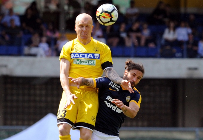 Tá»· lá» bÃ³ng ÄÃ¡ Serie A hÃ´m nay 24/9: Hellas Verona vs Udinese