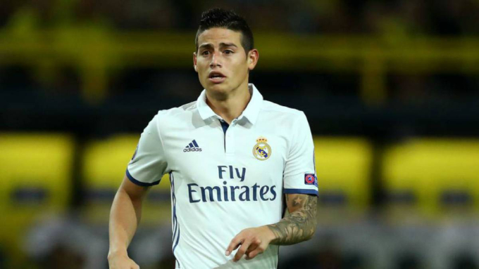 HLV Real Madrid: “Tương lai của James Rodriguez không phải ở tôi”