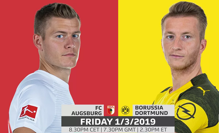 Phân tích tỷ lệ Augsburg vs Dortmund, 2h30 ngày 2/3
