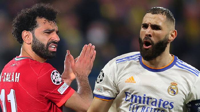 Đội hình kết hợp Liverpool vs Real Madrid: Benzema đá cặp với Salah