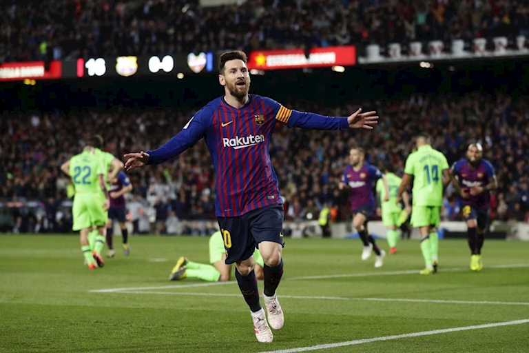 Messi lên dây cót tinh thần trước khi gặp Liverpool