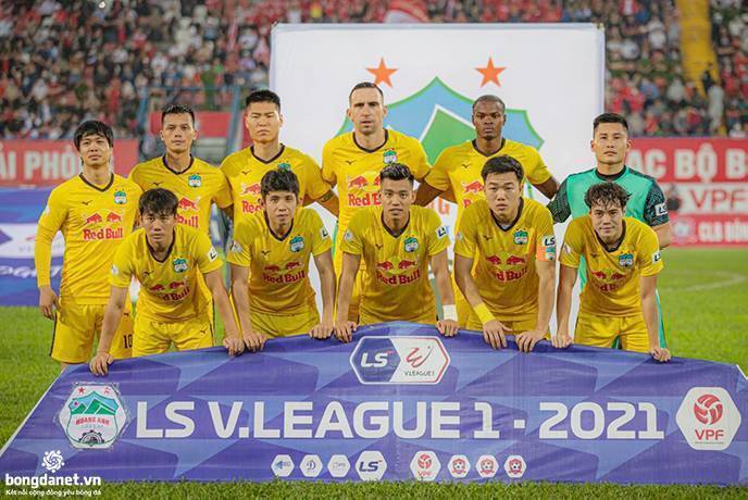 HAGL chỉ xếp thứ 3 trên bảng xếp hạng giá trị CLB tại V-League 2021