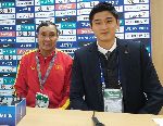 HLV Mai Đức Chung khen ngợi học trò sau trận thua Hàn Quốc