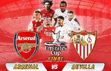 Đội hình ra sân chính thức Arsenal vs Sevilla, 18h30 ngày 30/7