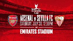 Link xem trực tiếp Arsenal vs Sevilla, 18h30 ngày 30/7