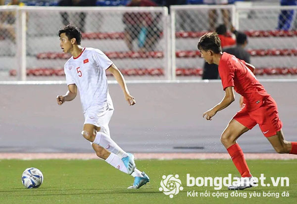 U22 Singapore 0-1 U22 Việt Nam: Người hùng Đức Chinh