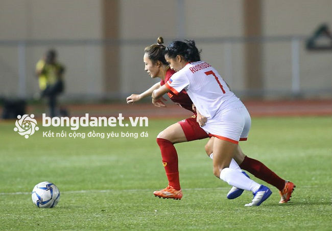 Kết quả Nữ Việt Nam 2-0 Nữ Philippines: Gặp lại Thái Lan tại chung kết