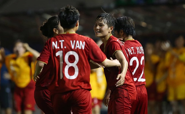 Kết quả Nữ Việt Nam 2-0 Nữ Philippines: Gặp lại Thái Lan tại chung kết