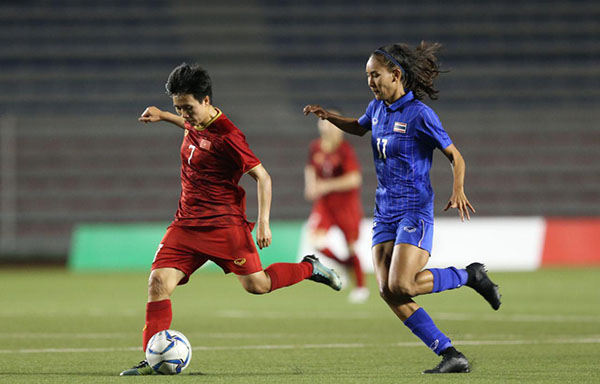 Đội tuyển bóng đá nữ Việt Nam vô địch môn bóng đá nữ SEA Games 30